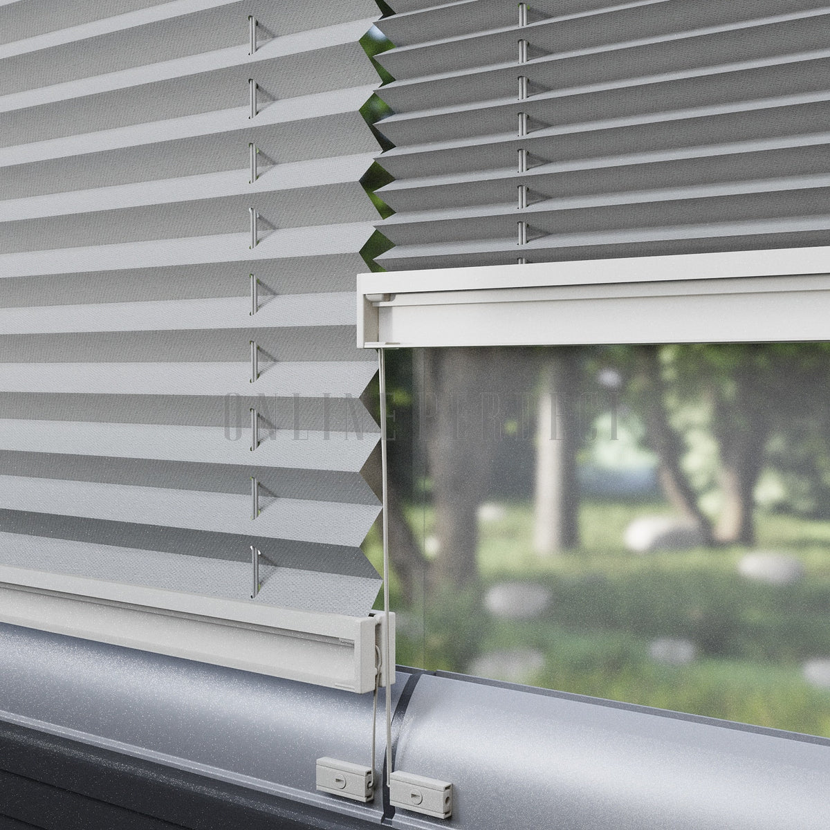16 MM Dimout Yarı Karartma Krem Plise Perde