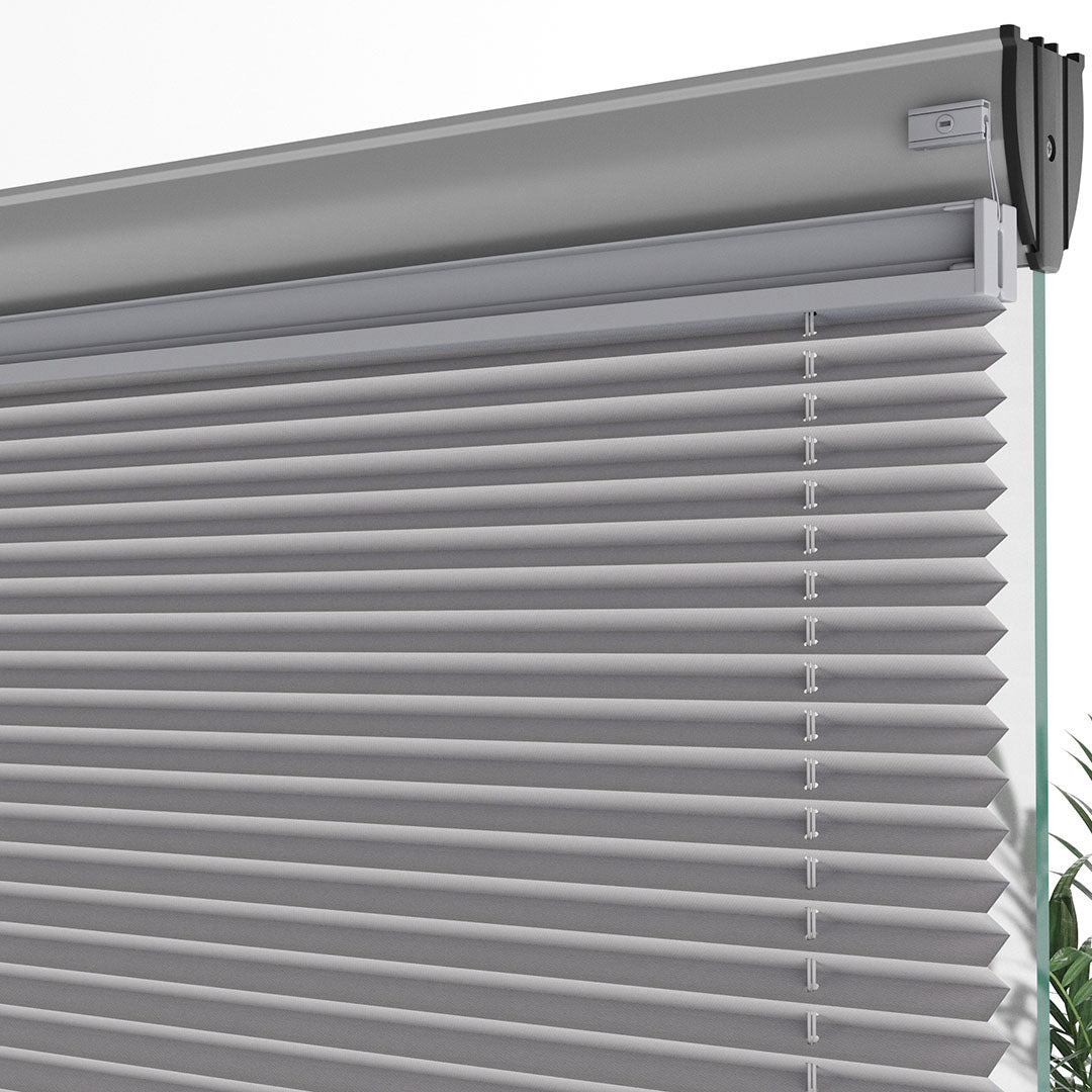 16 MM Dimout Yarı Karartma Gri Plise Perde