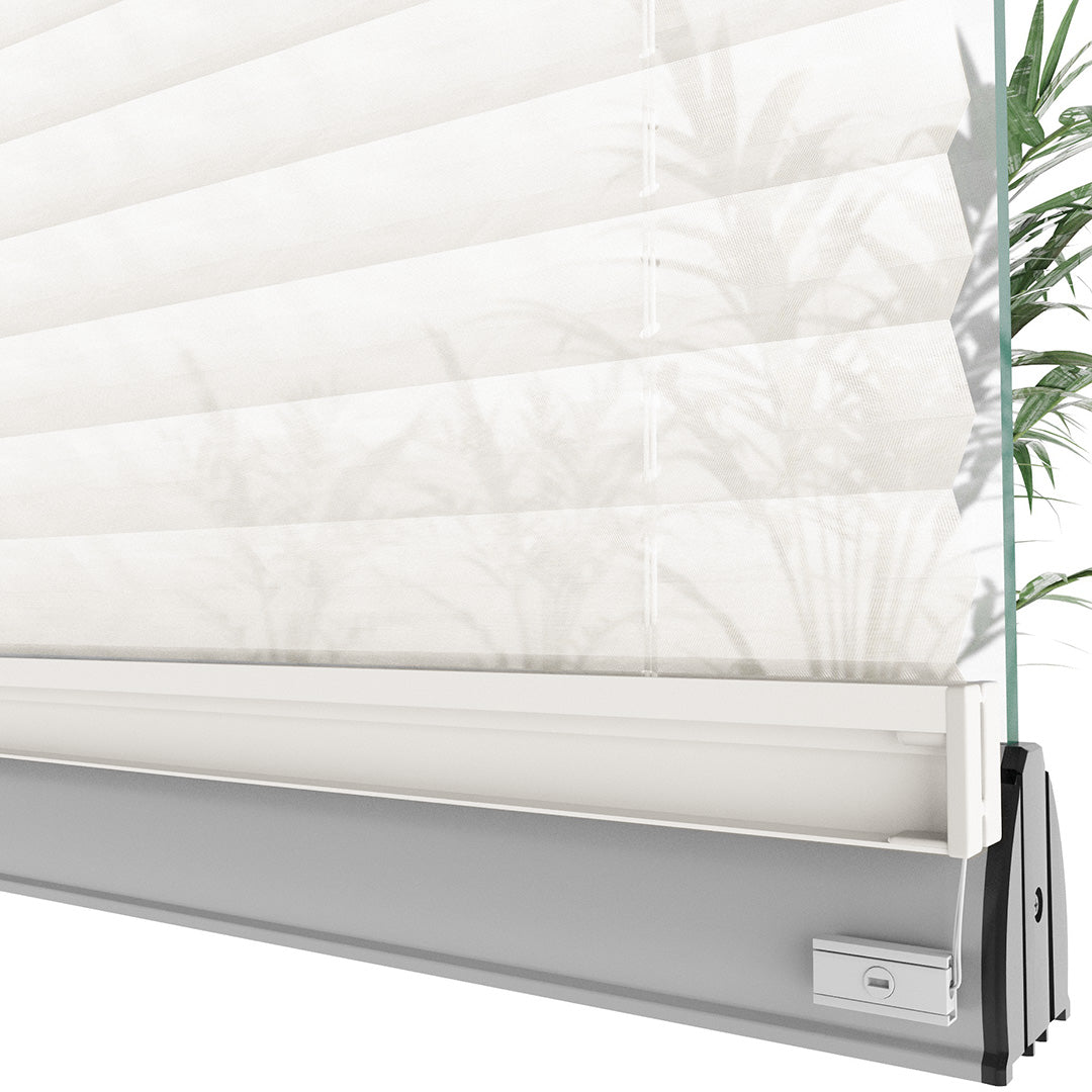 16 MM Tül Ekru Tül Plise Perde