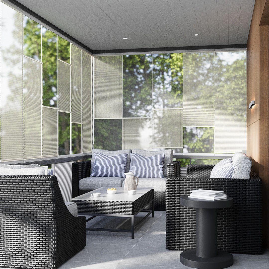 16 MM Tül Krem Tül Plise Perde