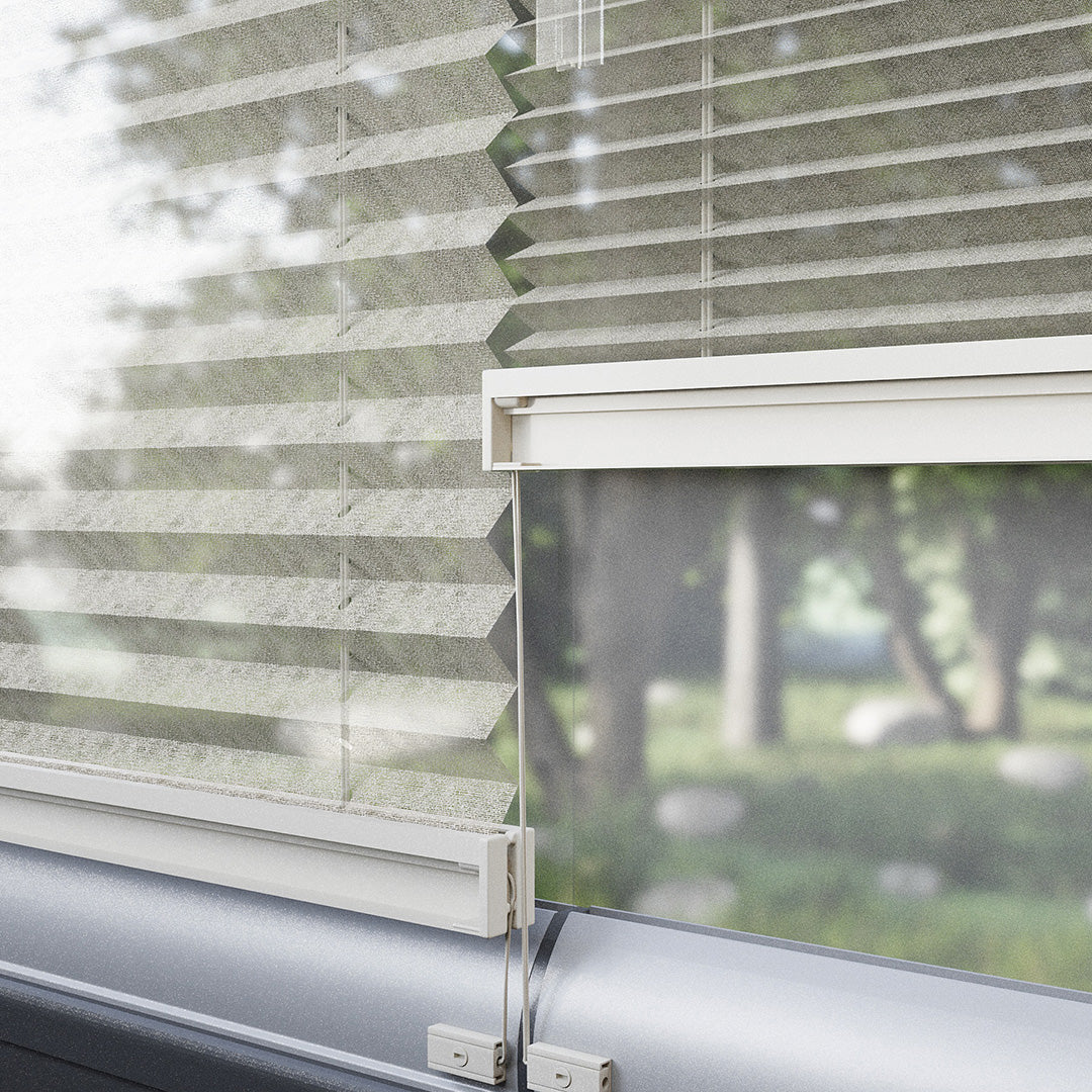 16 MM Tül Krem Tül Plise Perde