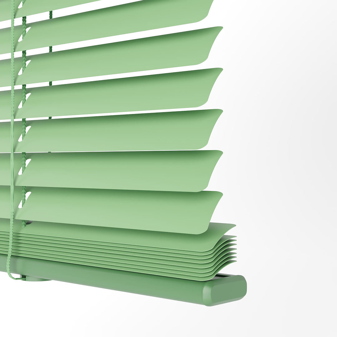 16 MM Yeşil Alüminyum Jaluzi