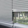 20 MM Honeycomb Gri Plise Perde