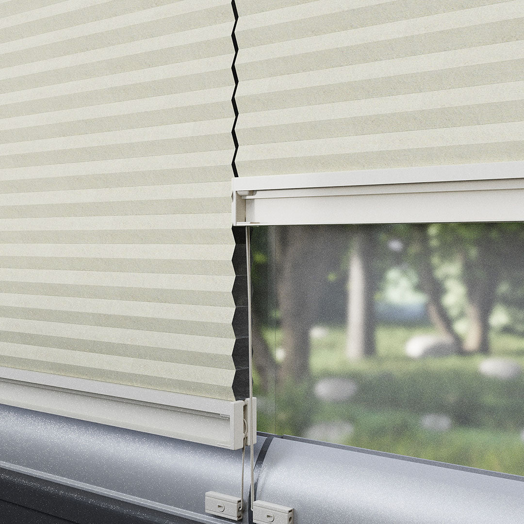 20 MM Petek Krem Plise Perde