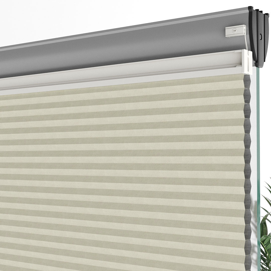 20 MM Petek Krem Plise Perde