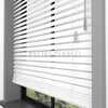 25 MM Lindera Beyaz Ahşap Jaluzi