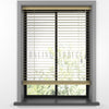 25 MM Lindera Naturel Ahşap Jaluzi