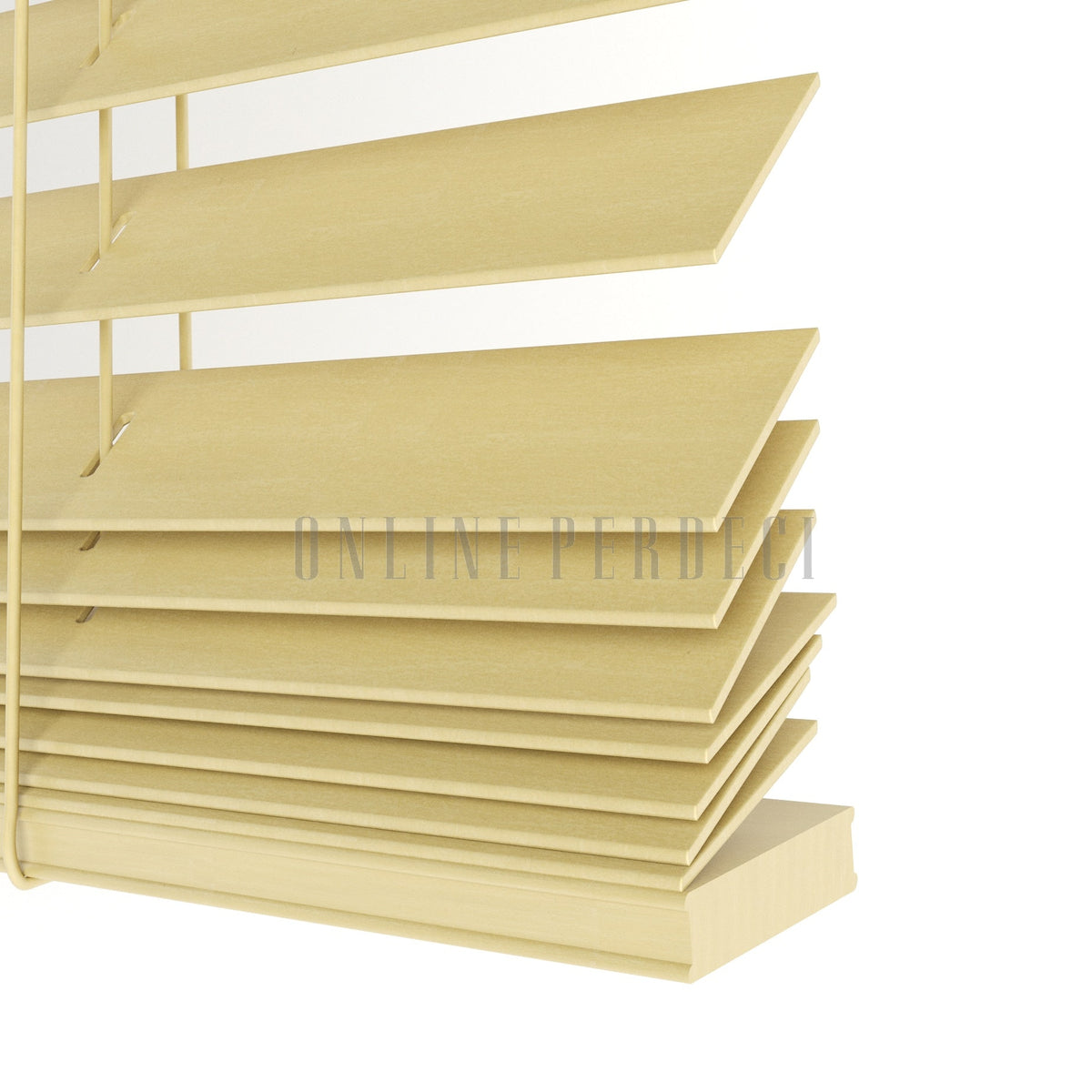 25 MM Lindera Naturel Ahşap Jaluzi
