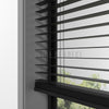25 MM Lindera Siyah Ahşap Jaluzi