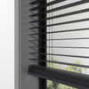 25 MM BASSWOOD Antrasit Ahşap Jaluzi