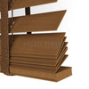 35 MM Lindera Cherry Ahşap Jaluzi