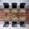 Modern Geometrik Kumaş Amerikan Servis - 4'lü Set (35X50 cm)