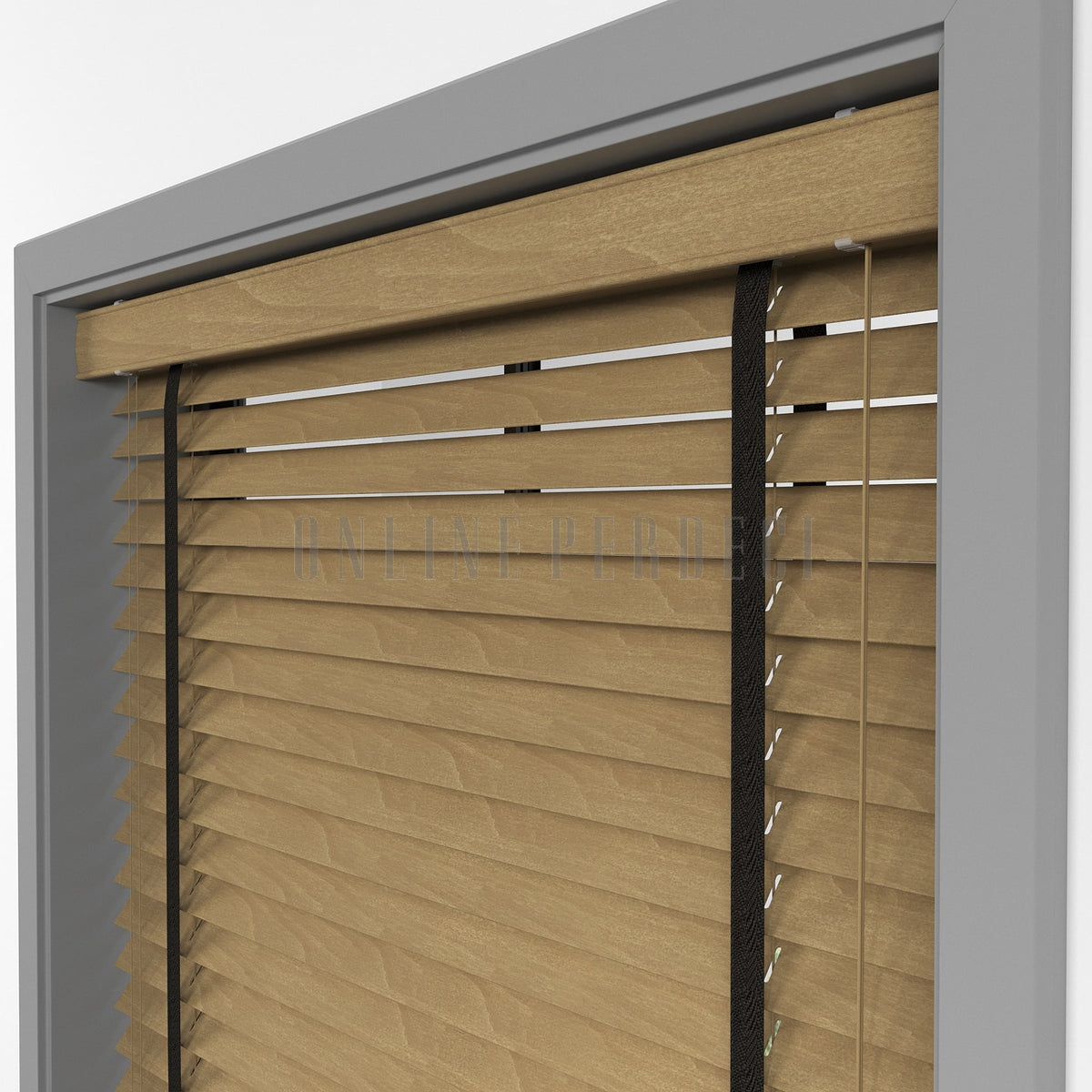 50 MM Lindera Cedar Ahşap Jaluzi