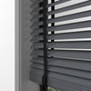 50 MM Lindera Füme Ahşap Jaluzi