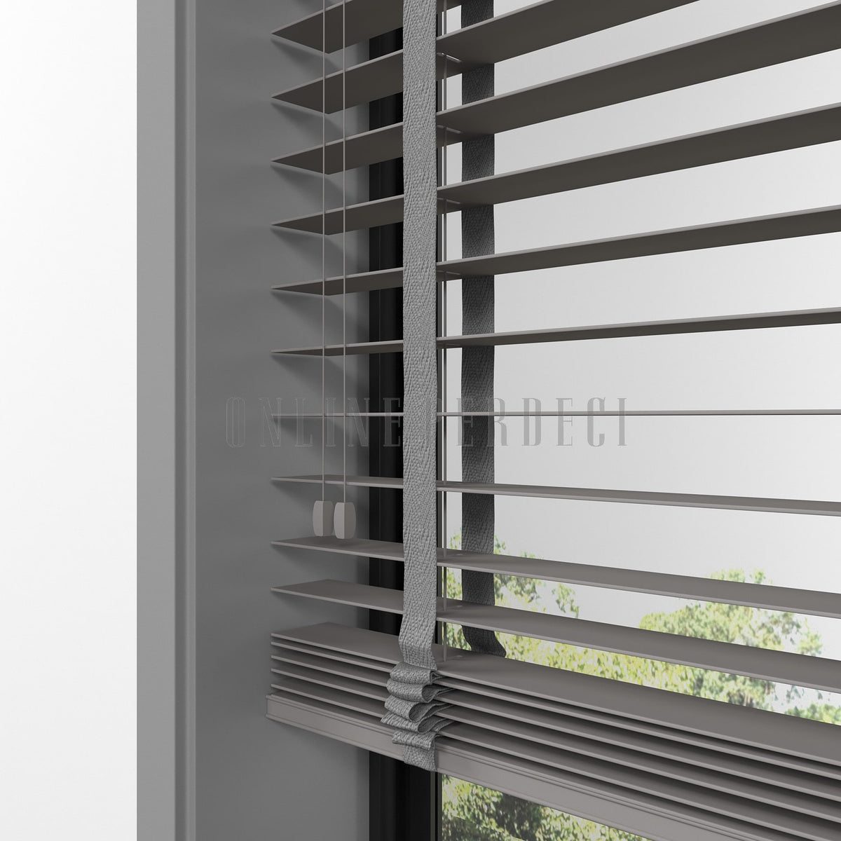 50 MM Lindera Mink Ahşap Jaluzi