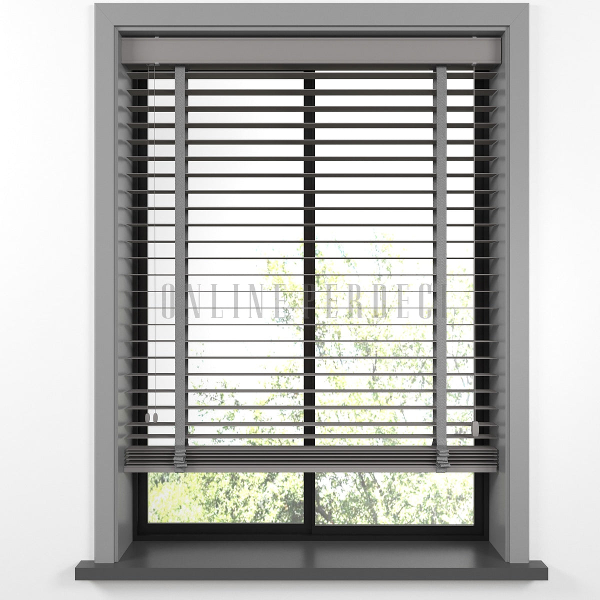 50 MM Lindera Mink Ahşap Jaluzi