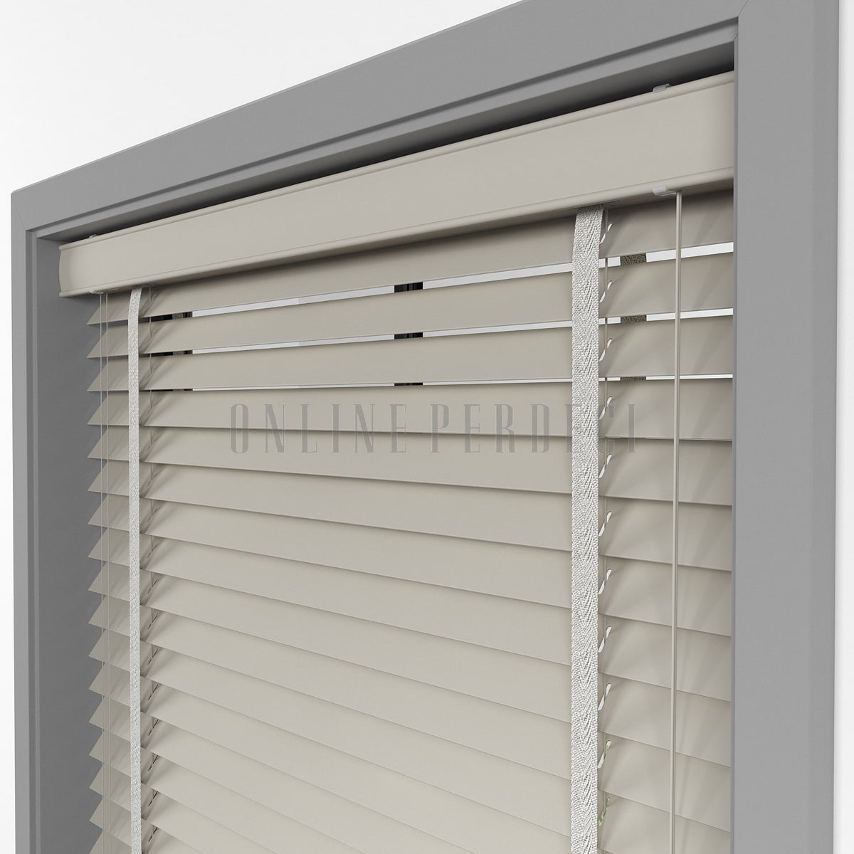 50 MM Lindera Stone Ahşap Jaluzi