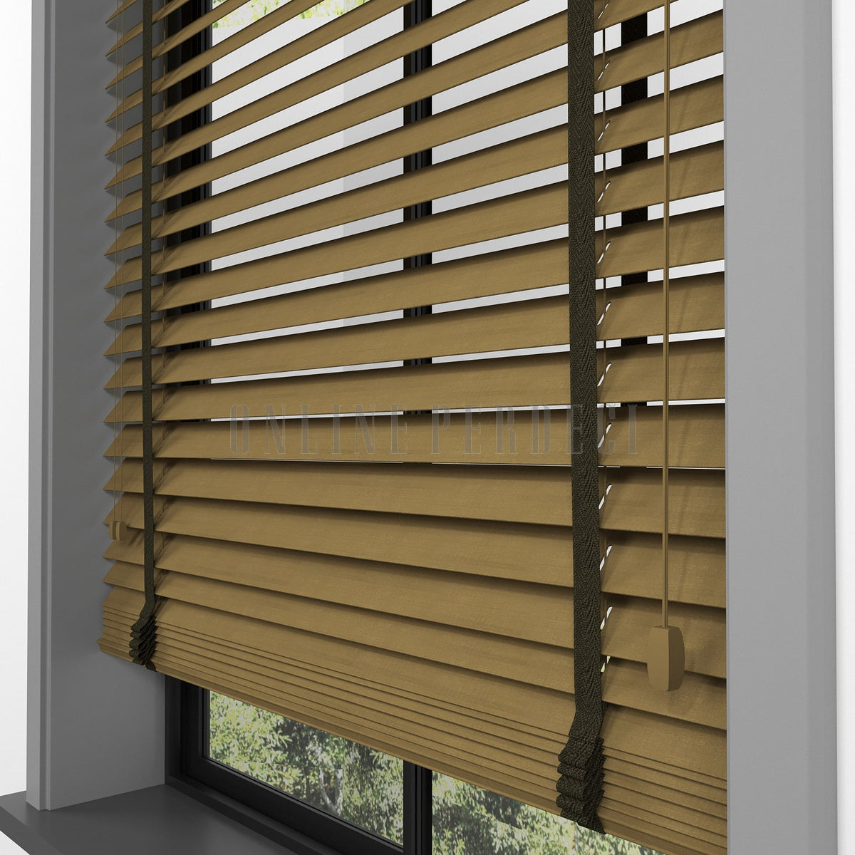 50 MM Ormanis Maple Ahşap Jaluzi