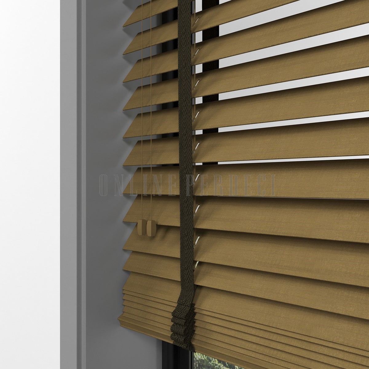 50 MM Ormanis Maple Ahşap Jaluzi