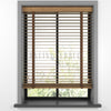 50 MM Prestia WOOD Amber Ahşap Jaluzi
