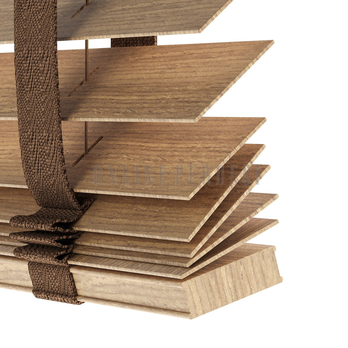 50 MM Prestia WOOD Amber Ahşap Jaluzi