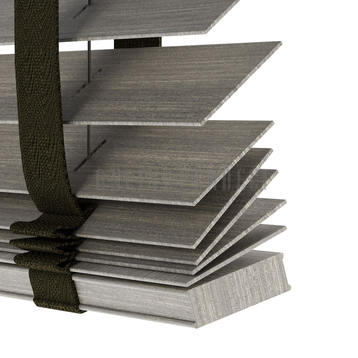 50 MM Prestia WOOD Ash Ahşap Jaluzi