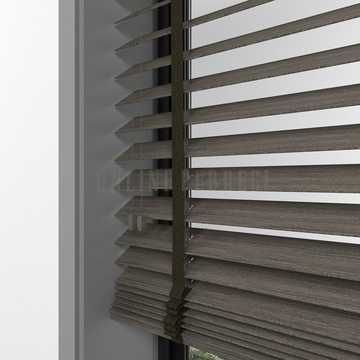 50 MM Prestia WOOD Cinder Ahşap Jaluzi