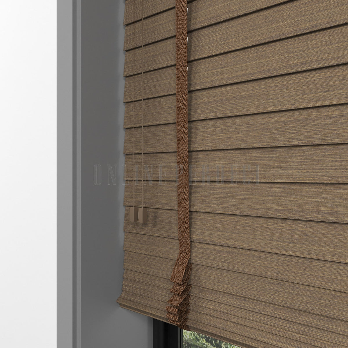 50 MM Prestia WOOD Desert Ahşap Jaluzi