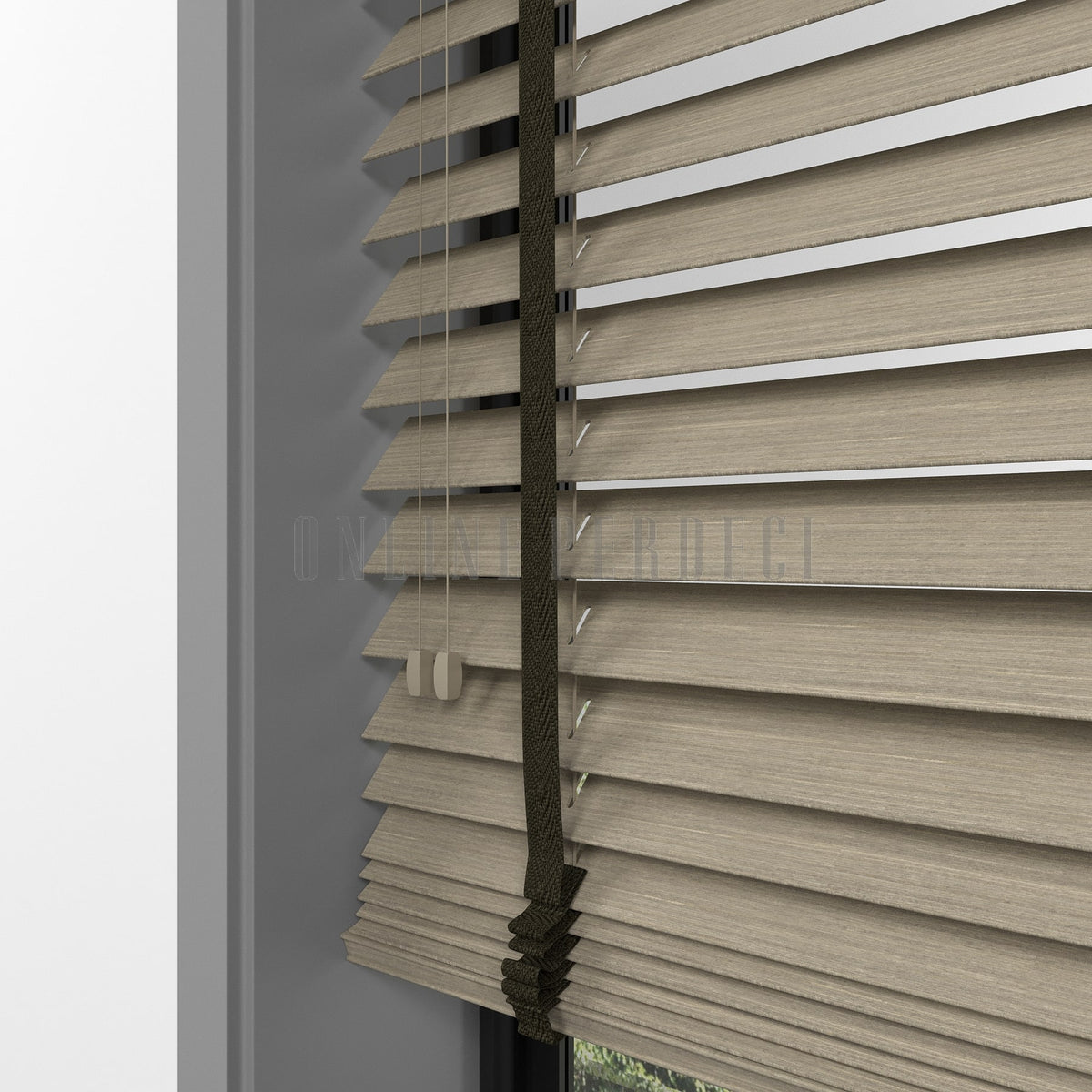 50 MM Prestia WOOD Dune Ahşap Jaluzi