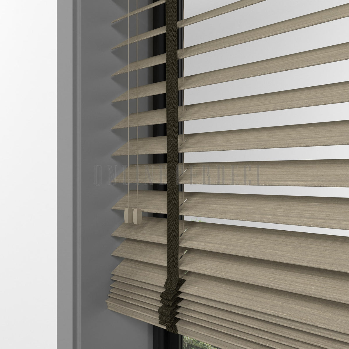50 MM Prestia WOOD Dune Ahşap Jaluzi