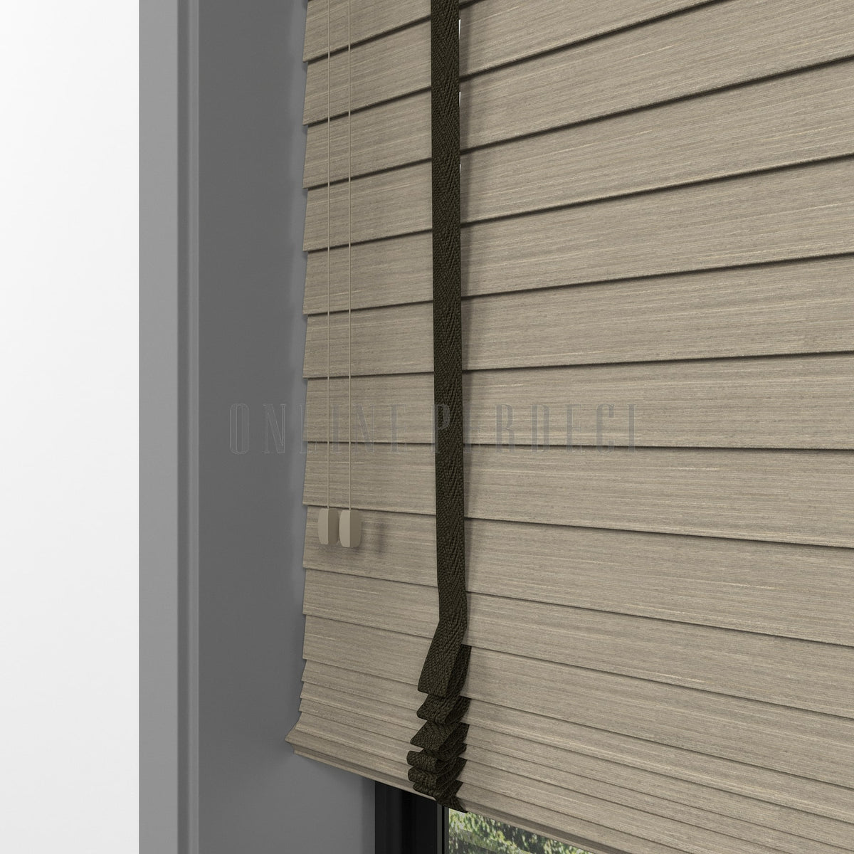 50 MM Prestia WOOD Dune Ahşap Jaluzi
