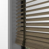 50 MM Prestia WOOD Khaki Ahşap Jaluzi