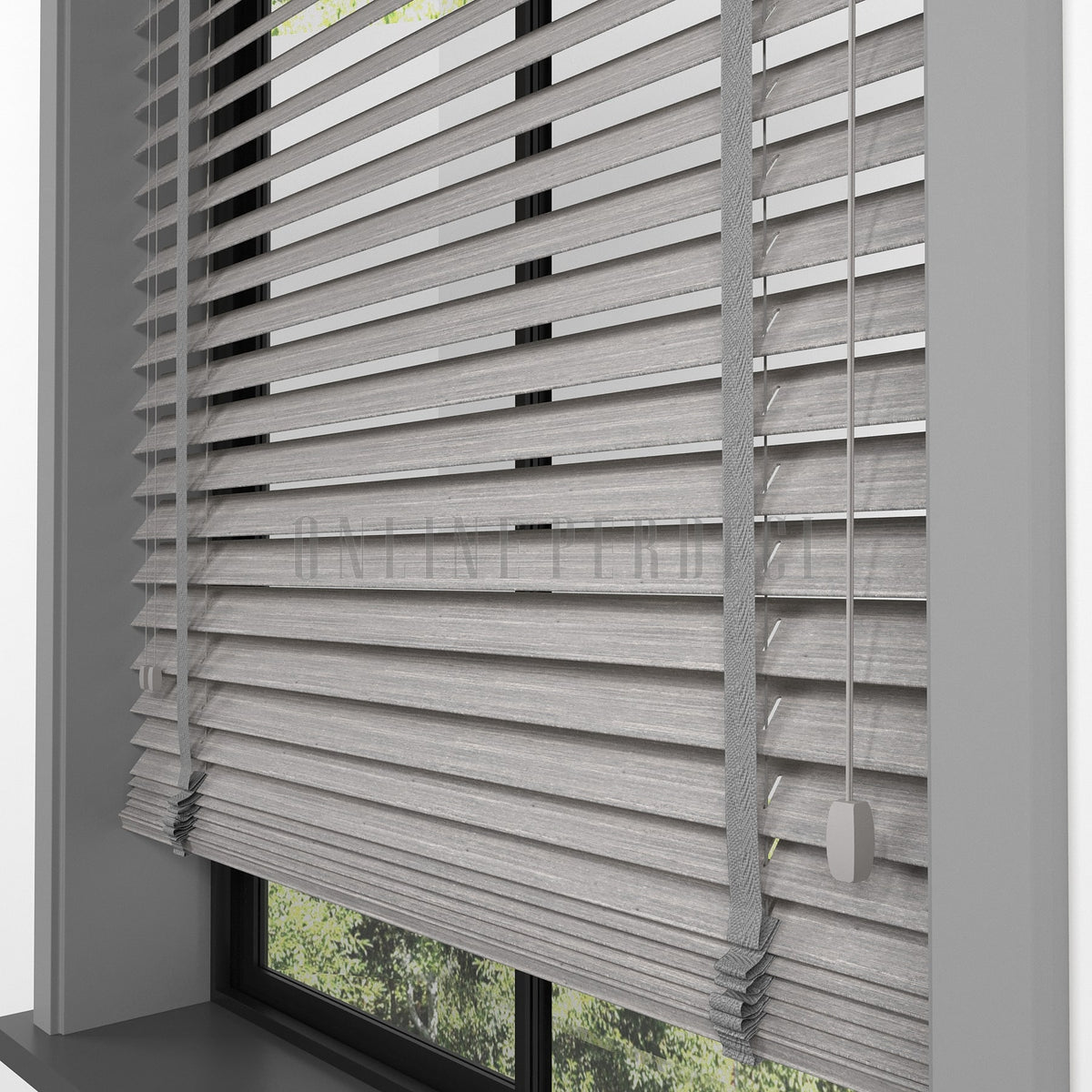 50 MM Prestia WOOD Mist Ahşap Jaluzi