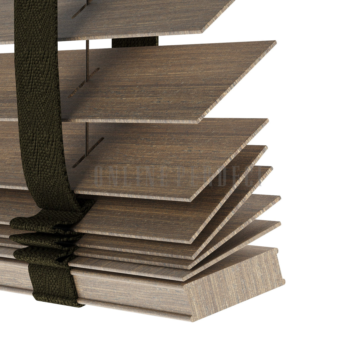 50 MM Prestia WOOD Mud Ahşap Jaluzi