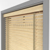 50 MM Sinova Light Oak Ahşap Jaluzi