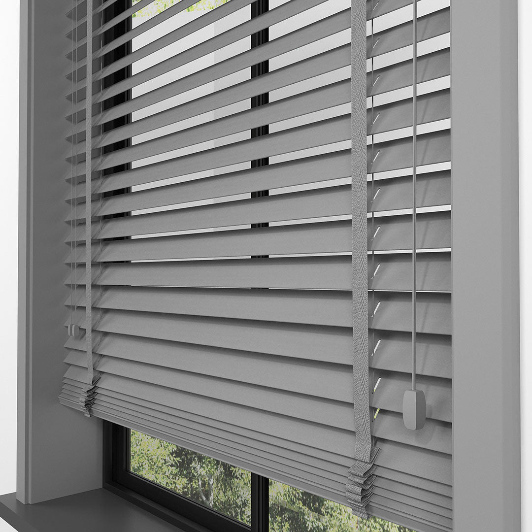 50 MM BAMBU Olabilir Ahşap Jaluzi