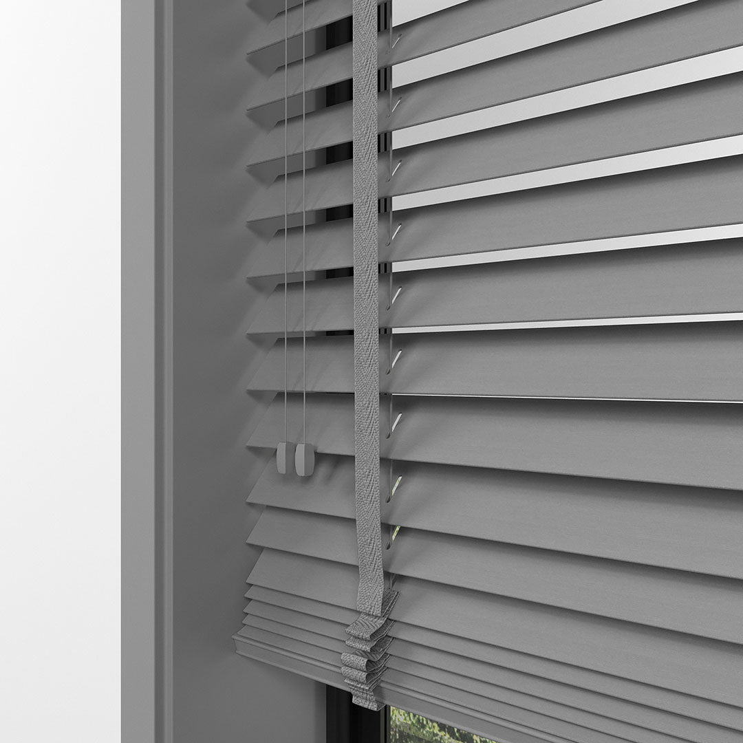 50 MM BAMBU Olabilir Ahşap Jaluzi