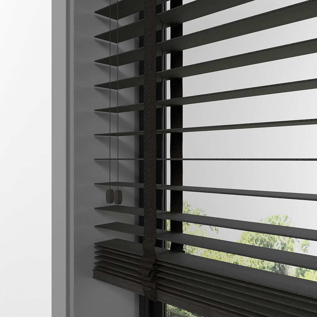 50 MM BAMBU Venge Ahşap Jaluzi