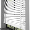 50 MM BASSWOOD Beyaz Ahşap Jaluzi