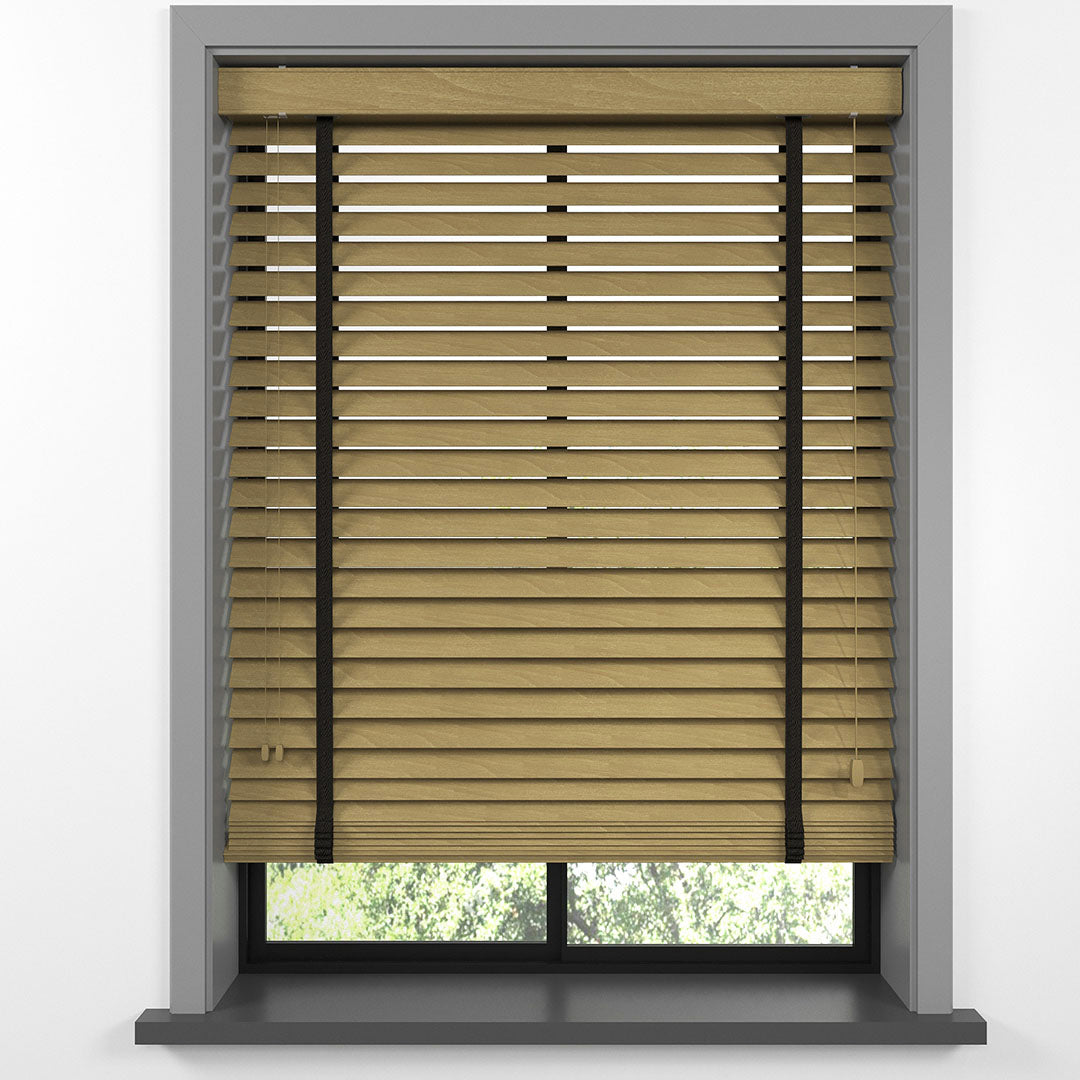 50 MM BASSWOOD Cedar Ahşap Jaluzi