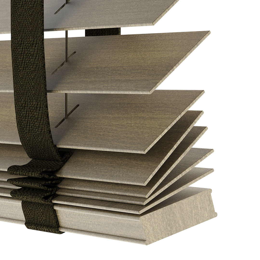 50 MM Ihlamur Fındık Ahşap Jaluzi