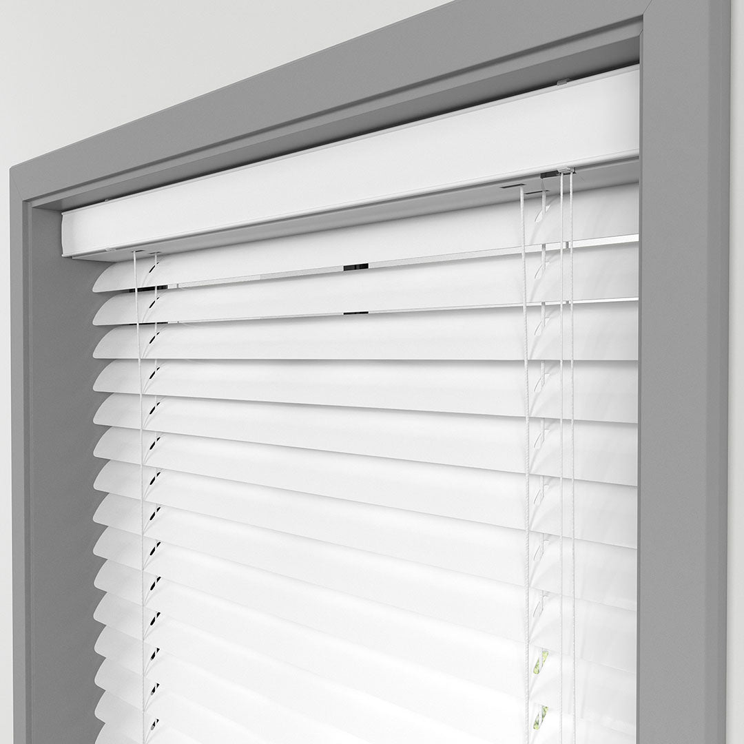 50 MM Beyaz Alüminyum Jaluzi
