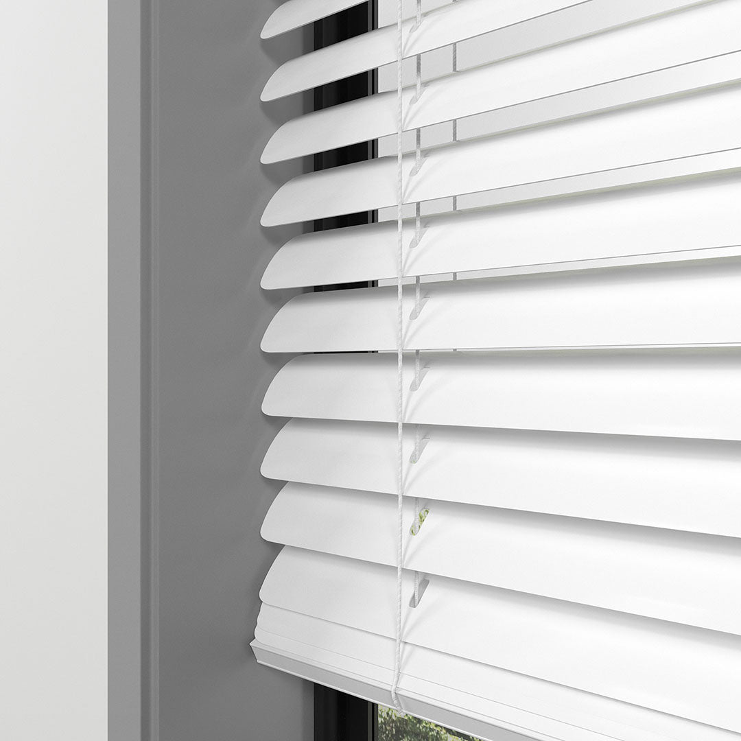 50 MM Beyaz Alüminyum Jaluzi