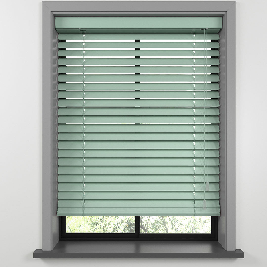 50 MM Elma Yeşili Alüminyum Jaluzi
