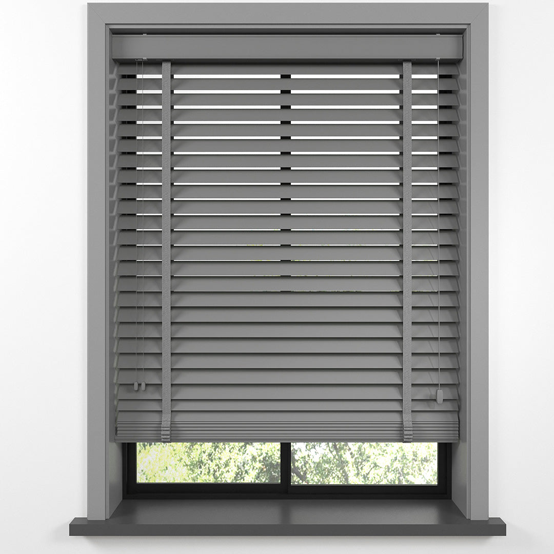50 MM FARYWOOD Granit Ahşap Jaluzi