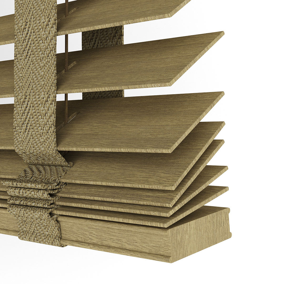 50 MM FARYWOOD Meşe Ahşap Jaluzi