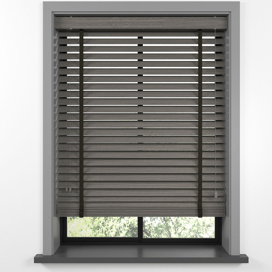 50 MM LÜKS AHŞAP Dişbudak Ahşap Jaluzi