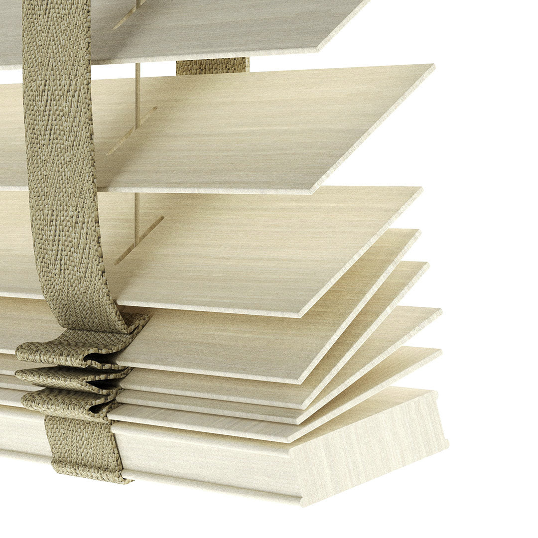 50 MM LÜKS AHŞAP Camel Ahşap Jaluzi