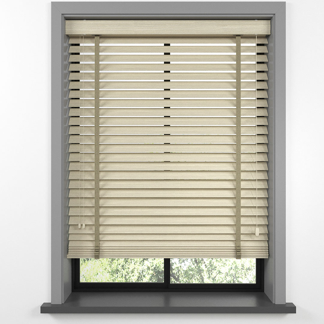 50 MM LÜKS AHŞAP Camel Ahşap Jaluzi