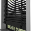 63 MM Lindera Black Ahşap Jaluzi